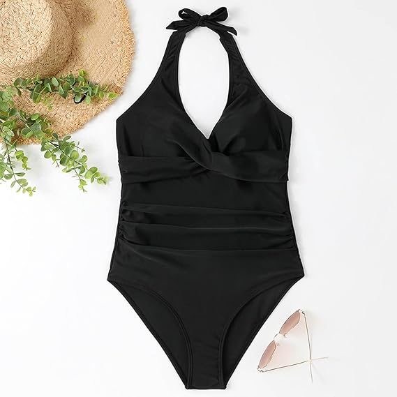 Women's One Piece Swimsuit | Halter