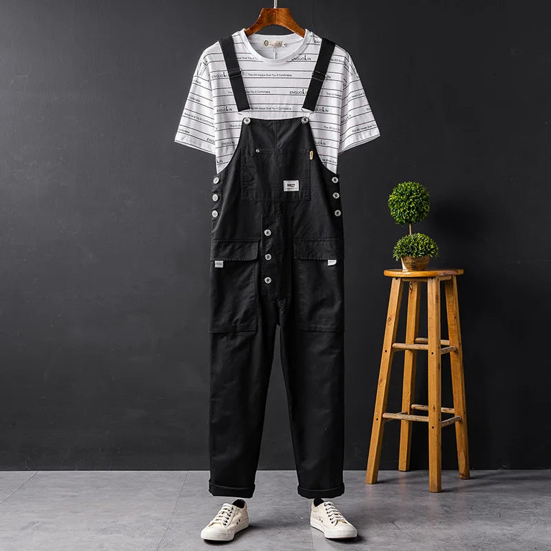 Women's Overalls with Adjustable Straps & Cargo Pockets | Utility