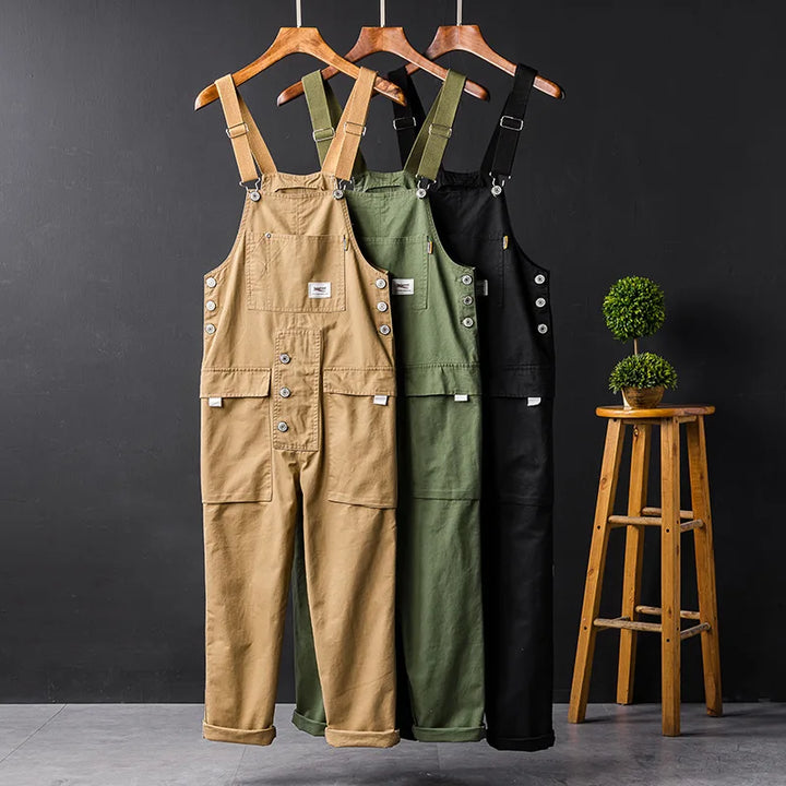 Women's Overalls with Adjustable Straps & Cargo Pockets | Utility