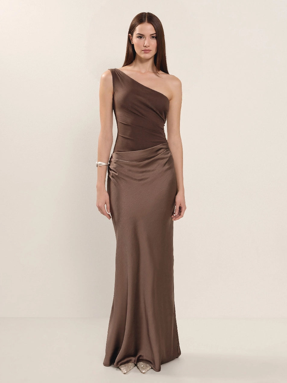 Women's Party Dress One Shoulder Maxi | Evening