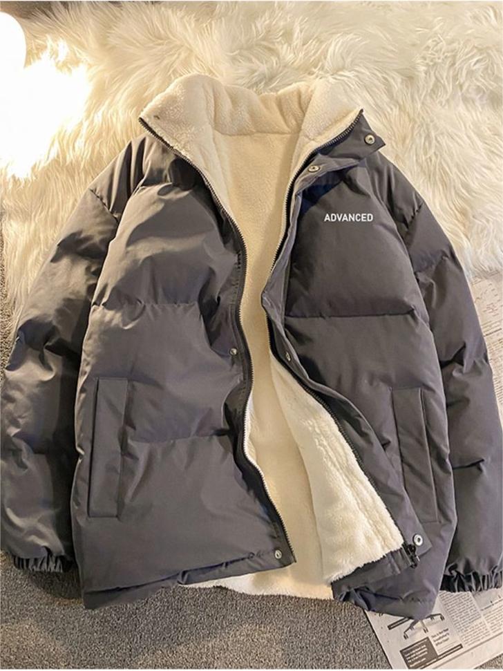 Women's Puffer Jacket Zip Up | Winter