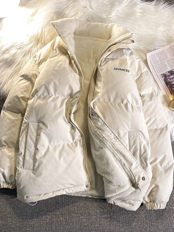 Women's Puffer Jacket Zip Up | Winter