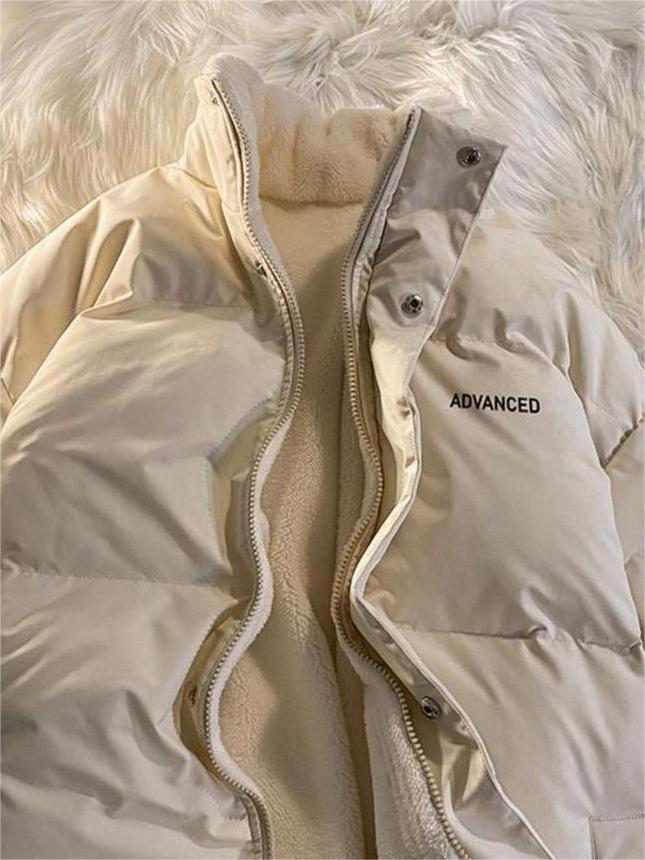Women's Puffer Jacket Zip Up | Winter
