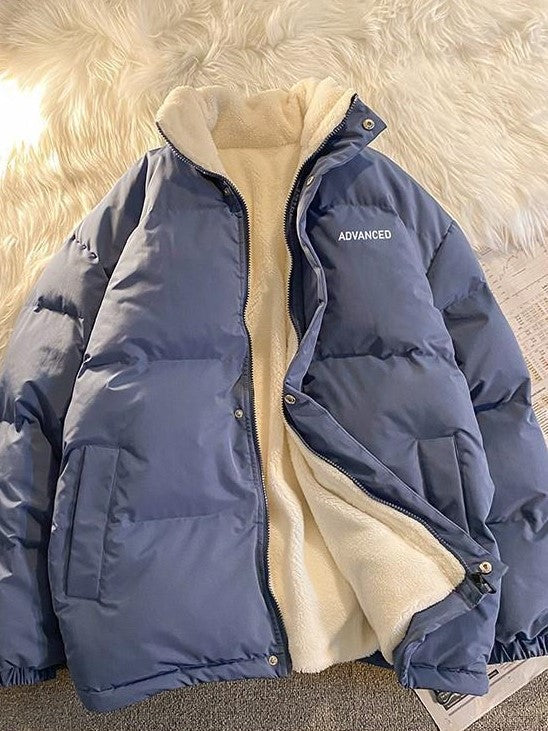 Women's Puffer Jacket Zip Up | Winter