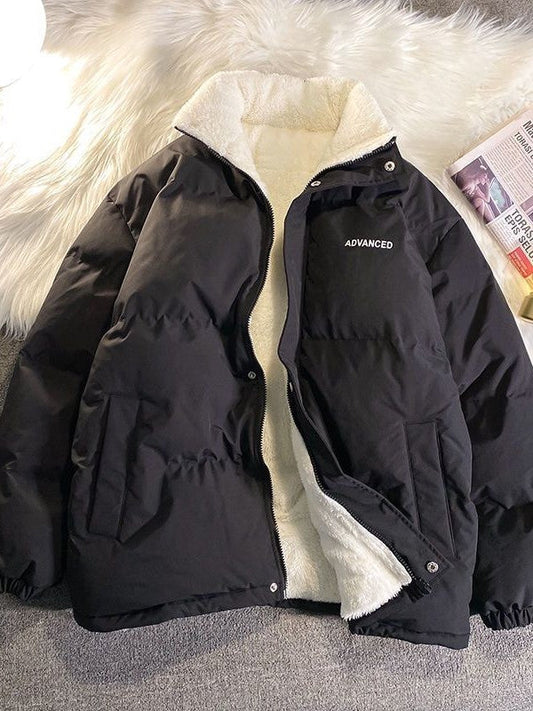 Women's Puffer Jacket Zip Up | Winter
