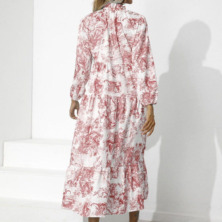 Women's Races Dresses Long Sleeve Midi | Elegant