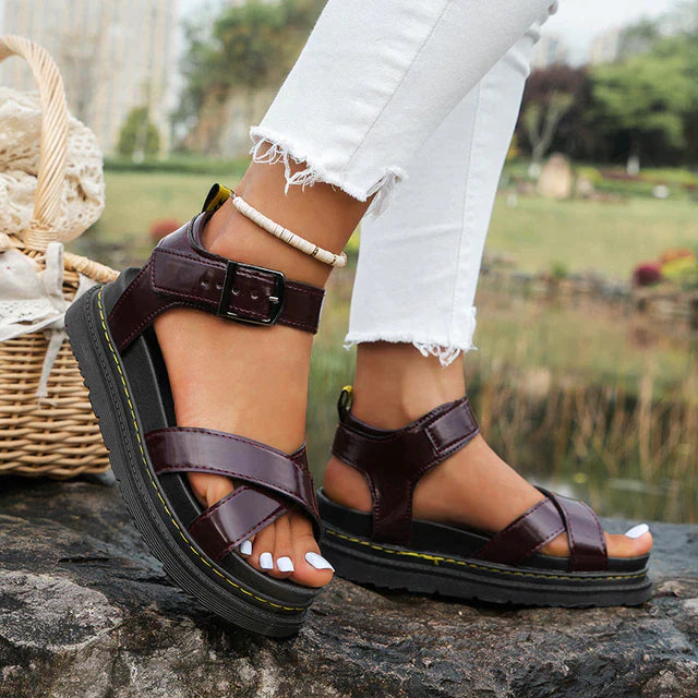 Women’s Sandals Platform | Ankle Strap