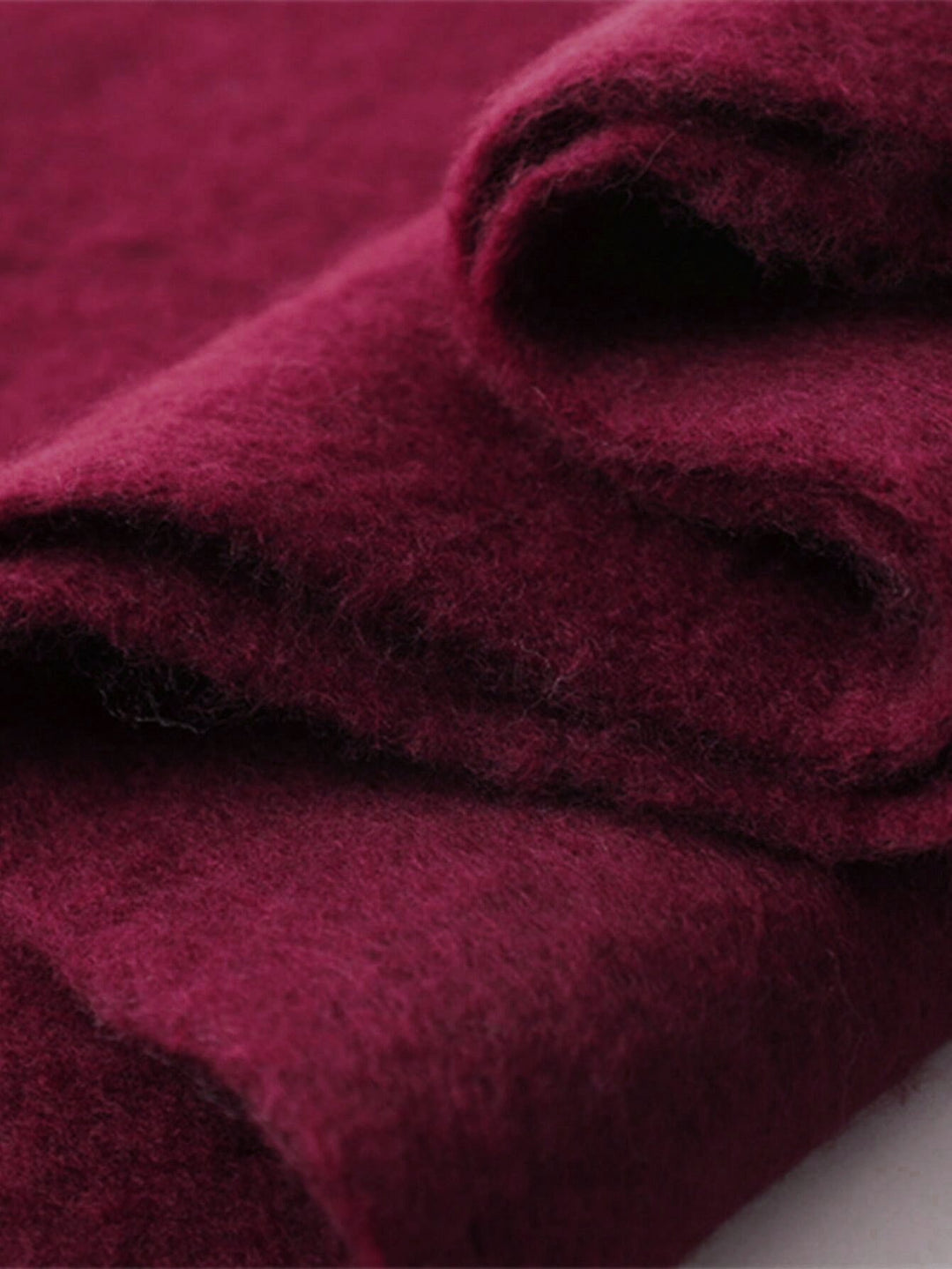 Women's Scarf with Tassel Trim & Oversized Drape | Winter