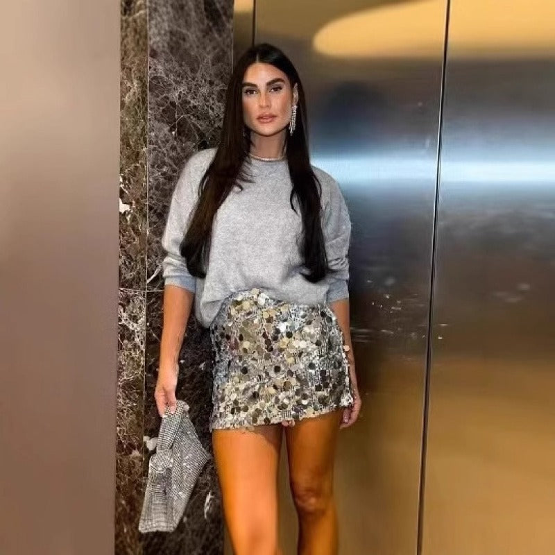 Women’s Sequin Mini Skirt | Party