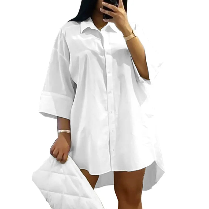 Women's Shirt Dress Oversized | Casual