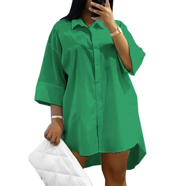 Women's Shirt Dress Oversized | Casual