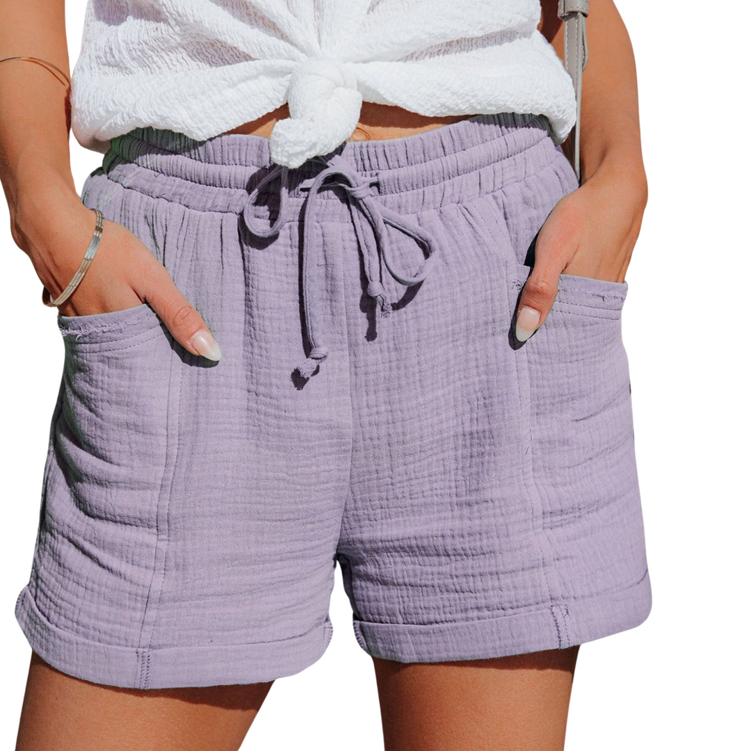 Women’s Shorts with Front Pocket Design | Casual