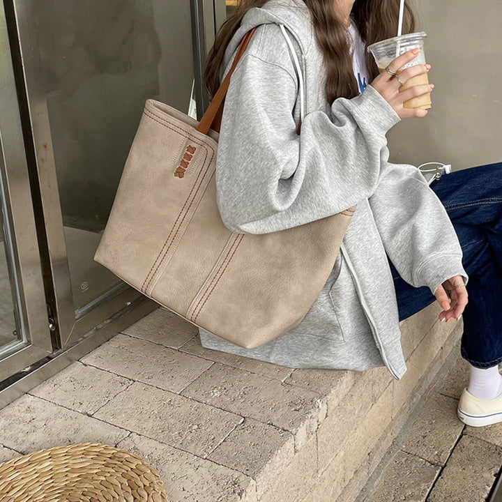 Women’s Shoulder Bag Wide Strap Tote | Travel