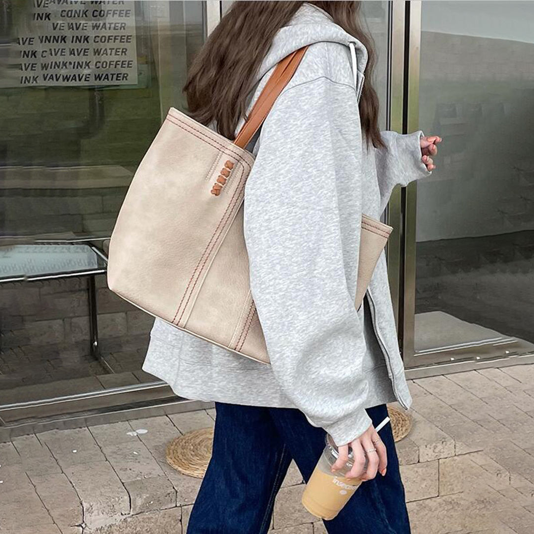 Women’s Shoulder Bag Wide Strap Tote | Travel
