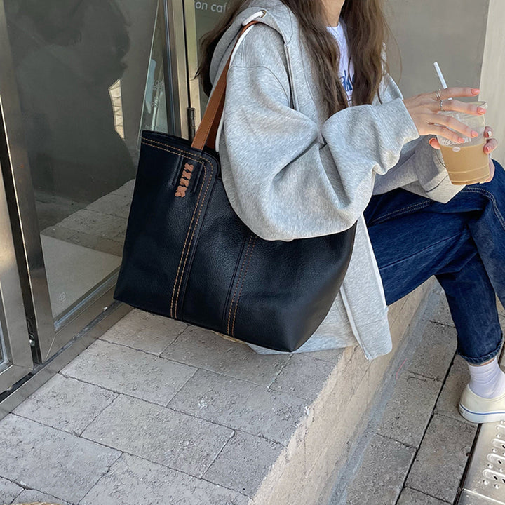 Women’s Shoulder Bag Wide Strap Tote | Travel