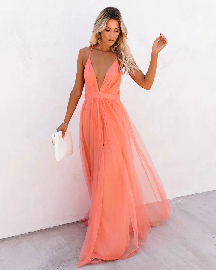 Women’s Summer Dress Flow Maxi | Evening