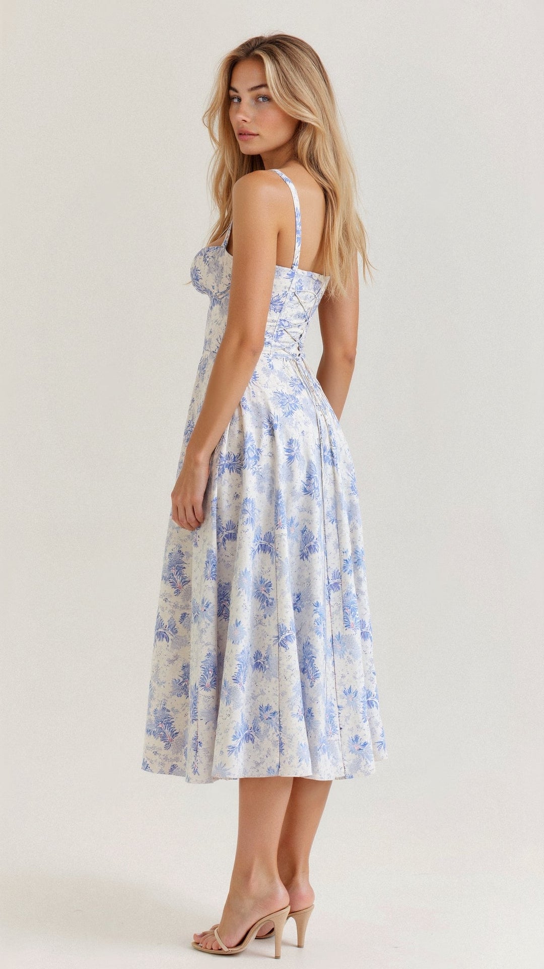 Women's Summer Dress Split Midi | Casual
