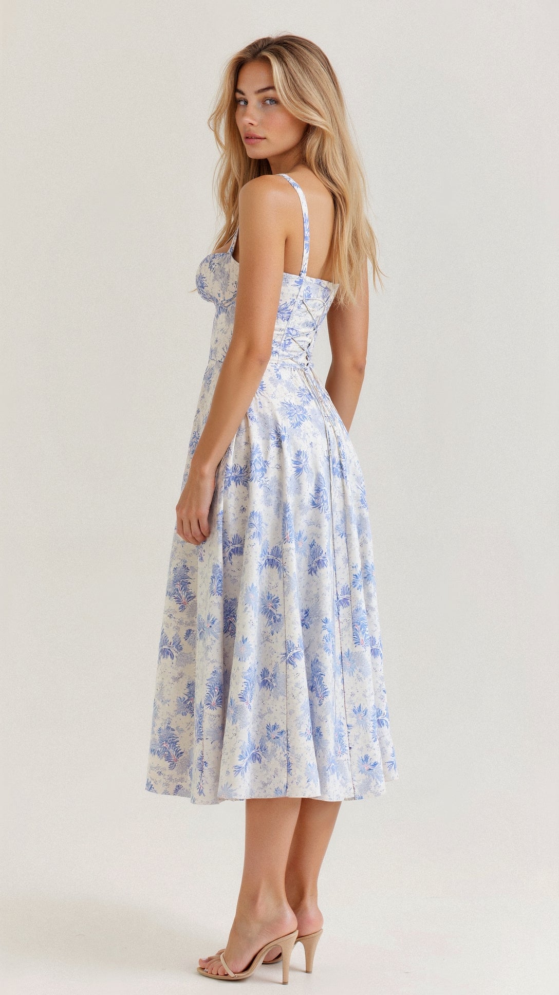 Women's Summer Dress Split Midi | Casual