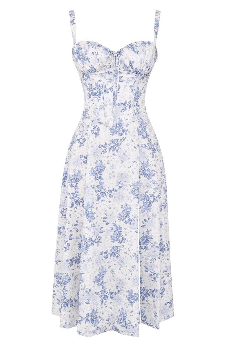 Women's Summer Dress Split Midi | Casual