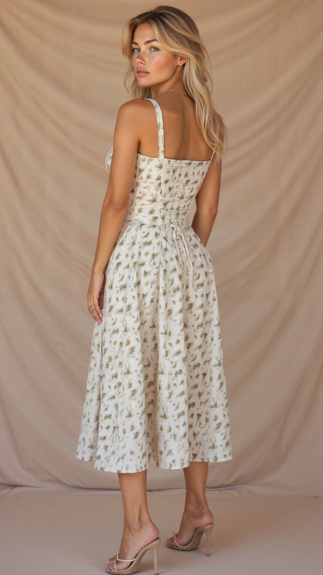 Women's Summer Dress Split Midi | Casual