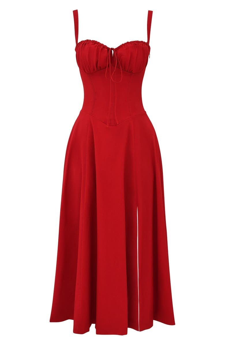 Women's Summer Dress Split Midi | Casual