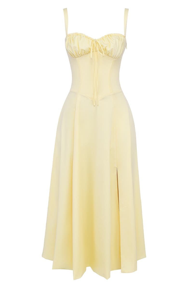 Women's Summer Dress Split Midi | Casual
