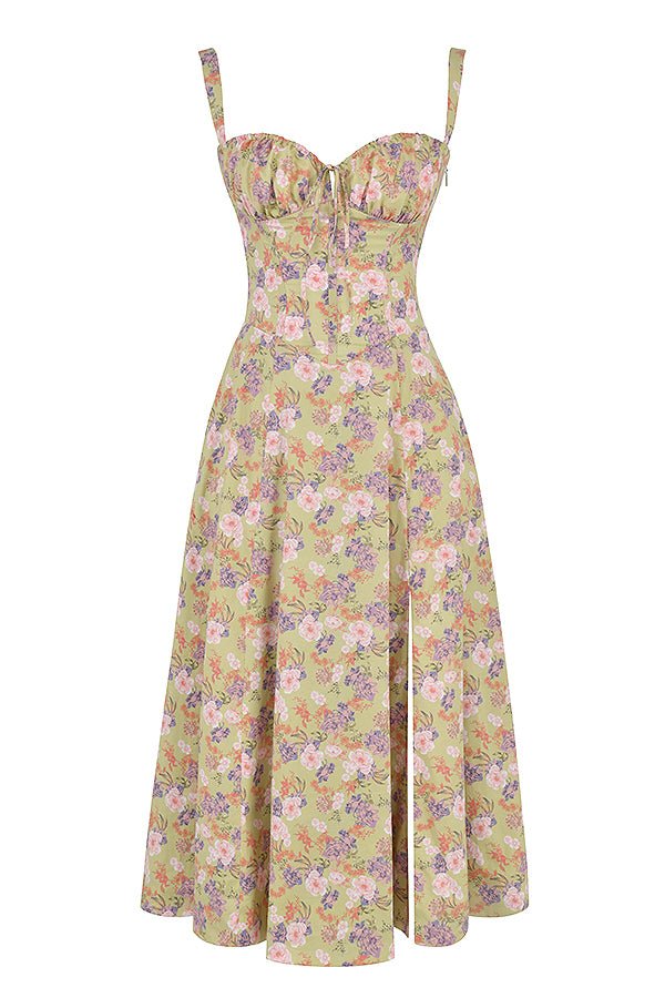 Women's Summer Dress Split Midi | Casual