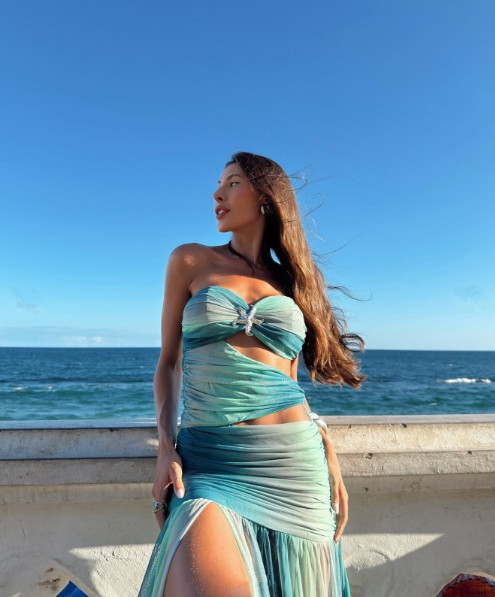 Women’s Summer Dress Strapless Maxi | Evening