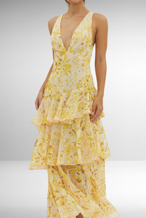 Women's Sundress Maxi Floral | Wedding Guest