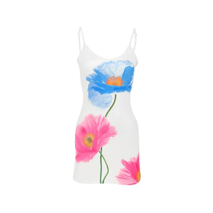 Women’s Sundress Mini Floral | Casual Beach Dress