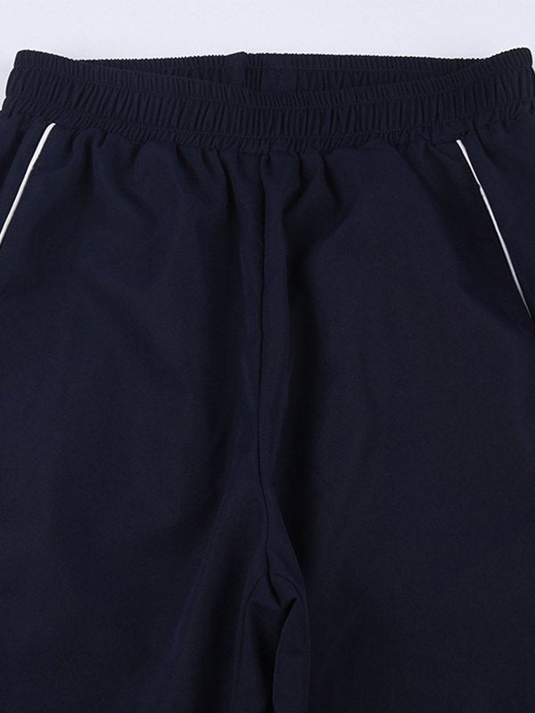 Women's Sweatpants Track Stripe Baggy Elastic Waist | Gym