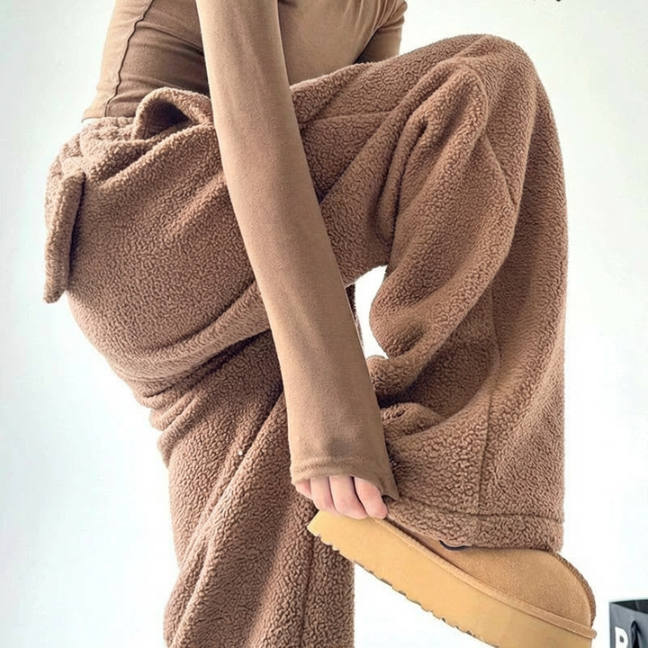 Women's Sweatpants Wide Leg Baggy High Waist | Drawstring