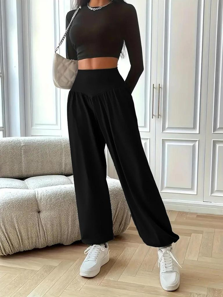 Women's Sweatpants with High Waist | Baggy
