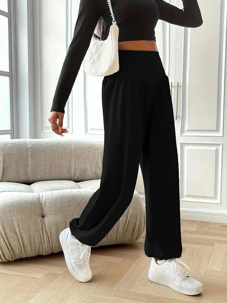 Women's Sweatpants with High Waist | Baggy