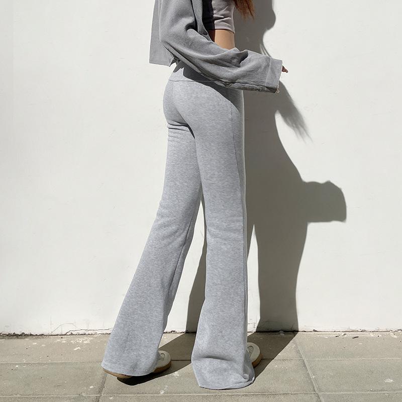 Women's Sweatpants with Low Rise & Flare Leg | Yoga