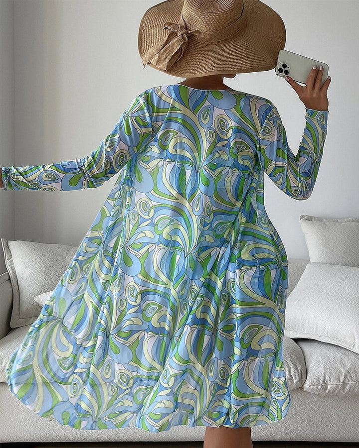 Women's Swimwear High Waisted 3-Piece Set | Cover Up