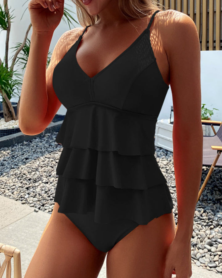 Women’s Swimwear Tankini | Ruffle