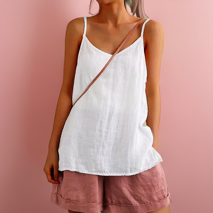 Women's Tank Top Round-Neck | Sleeveless