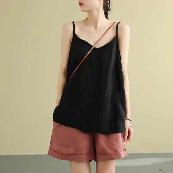 Women's Tank Top Round-Neck | Sleeveless