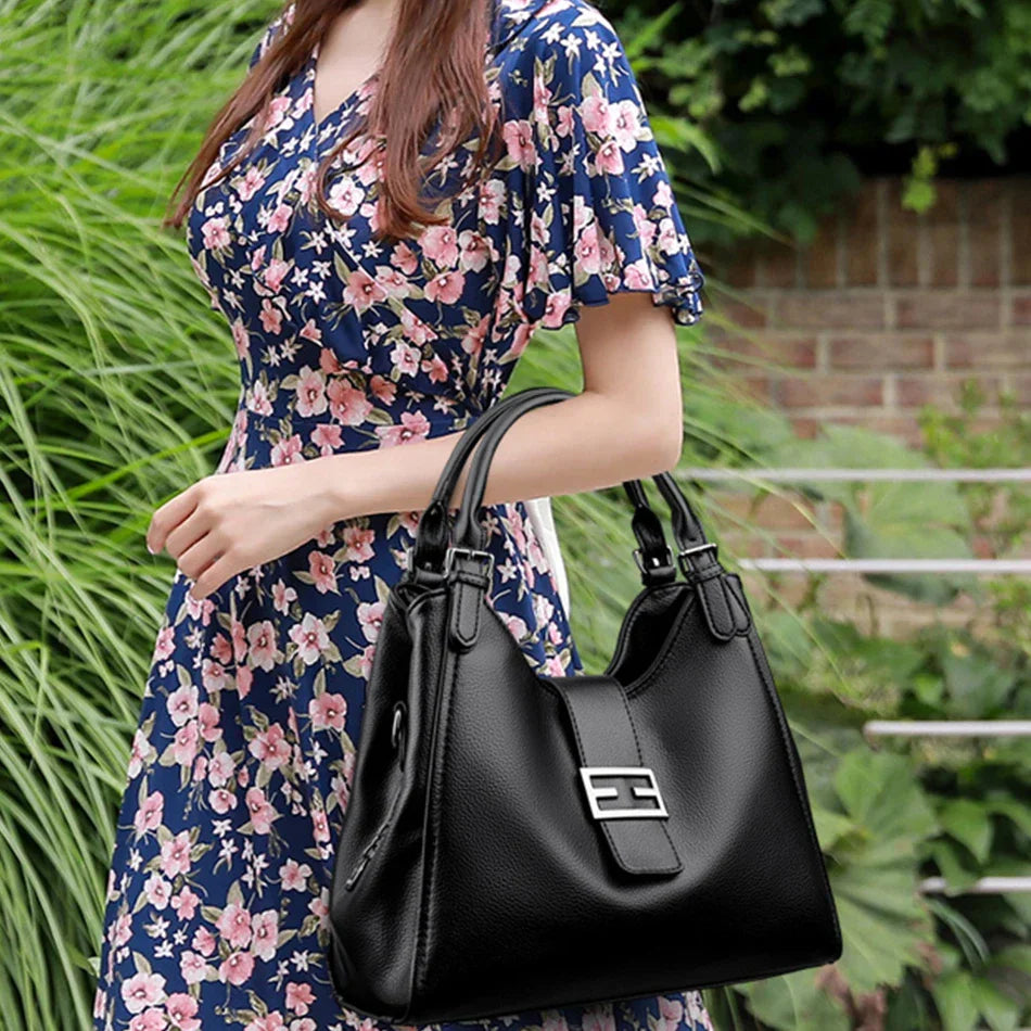 Women's Tote Bag with Crossbody Strap | Work