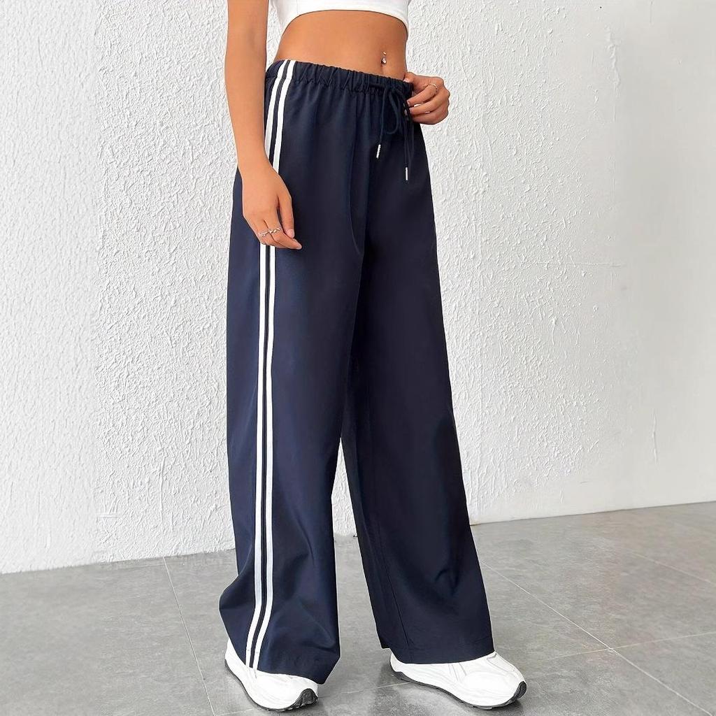 Women's Trackpants Wide Leg Side Stripe | Palazzo