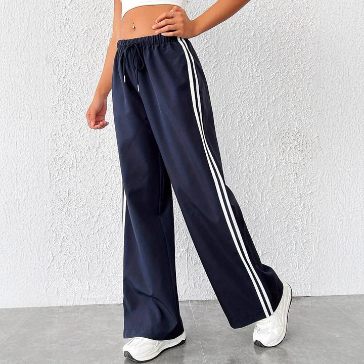 Women's Trackpants Wide Leg Side Stripe | Palazzo