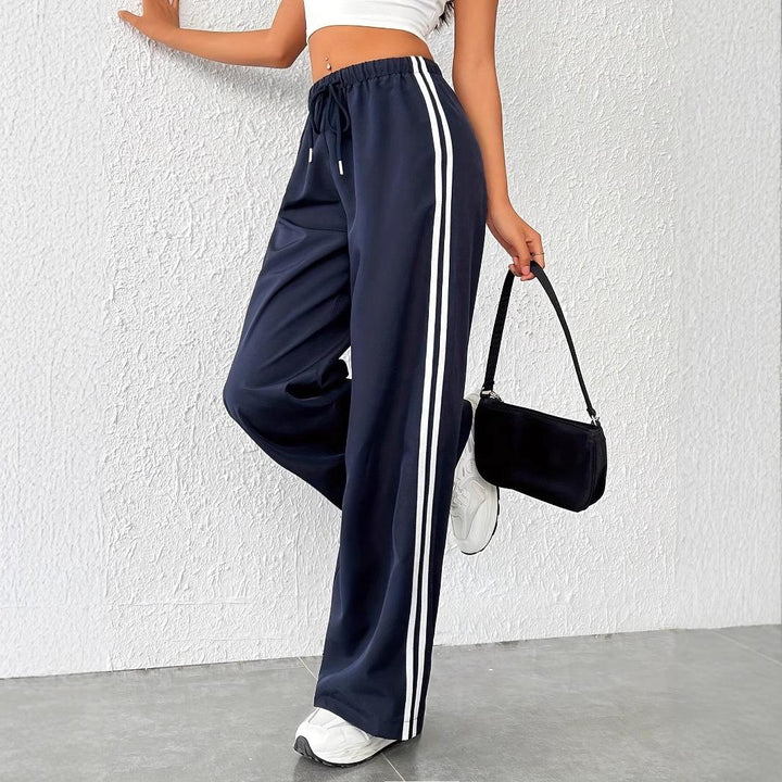Women's Trackpants Wide Leg Side Stripe | Palazzo