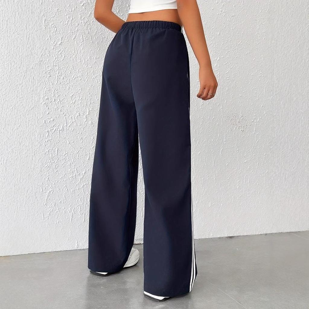 Women's Trackpants Wide Leg Side Stripe | Palazzo