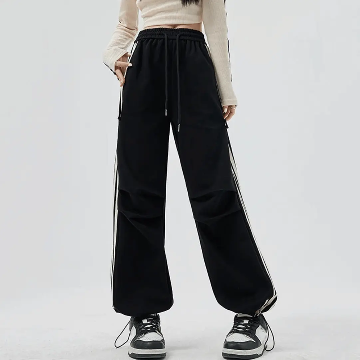 Women's Trackpants with Drawstring Waist | Wide Leg