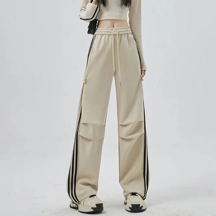 Women's Trackpants with Drawstring Waist | Wide Leg