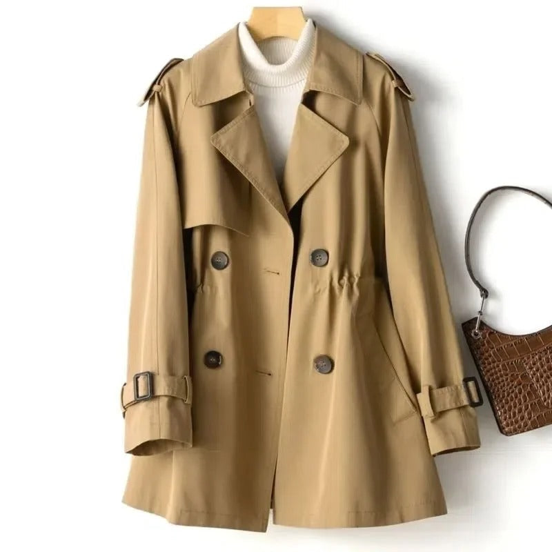 Women's Trench Coat Double Breasted | Casual