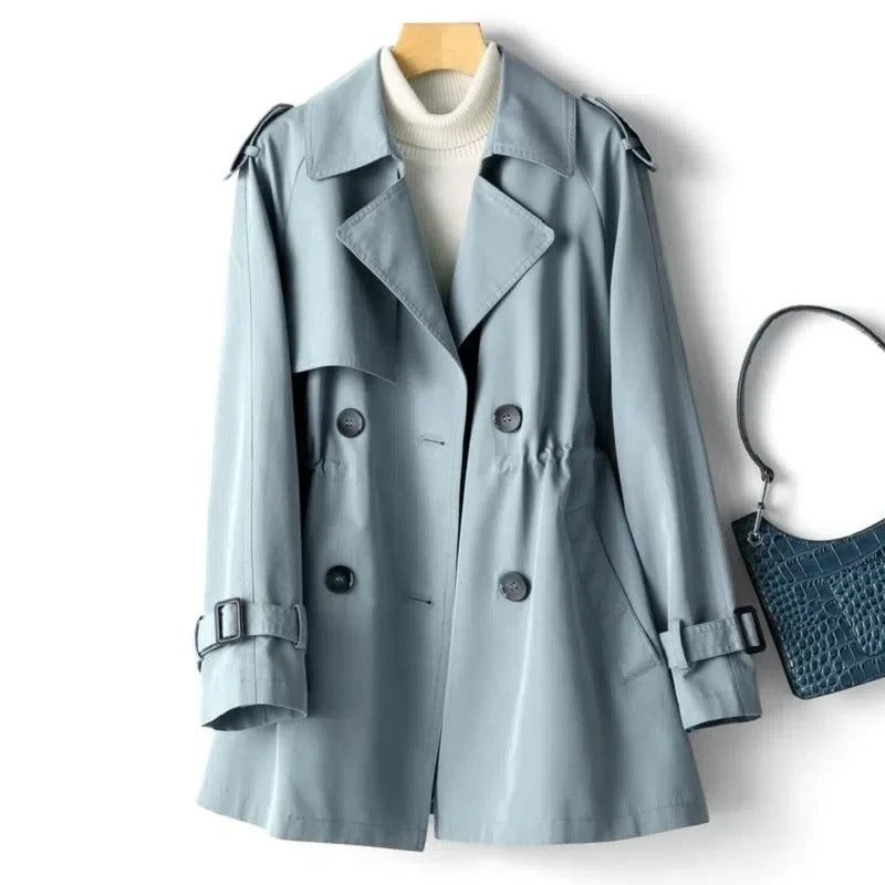 Women's Trench Coat Double Breasted | Casual