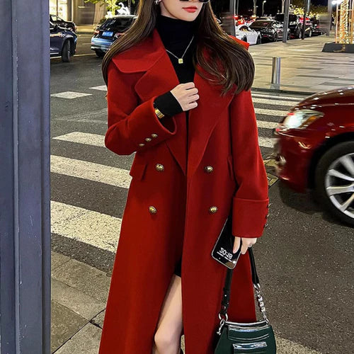 Women's Trench Coat Long | Elegant