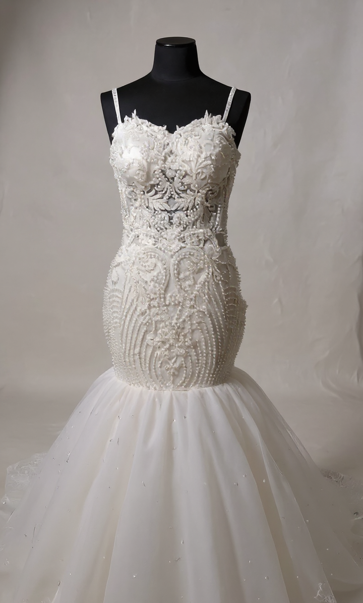 Women’s Wedding Dress Mermaid Fit Lace | Maxi